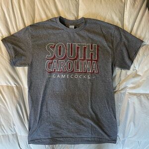Gildan Gray South Carolina Gamecocks T-Shirt